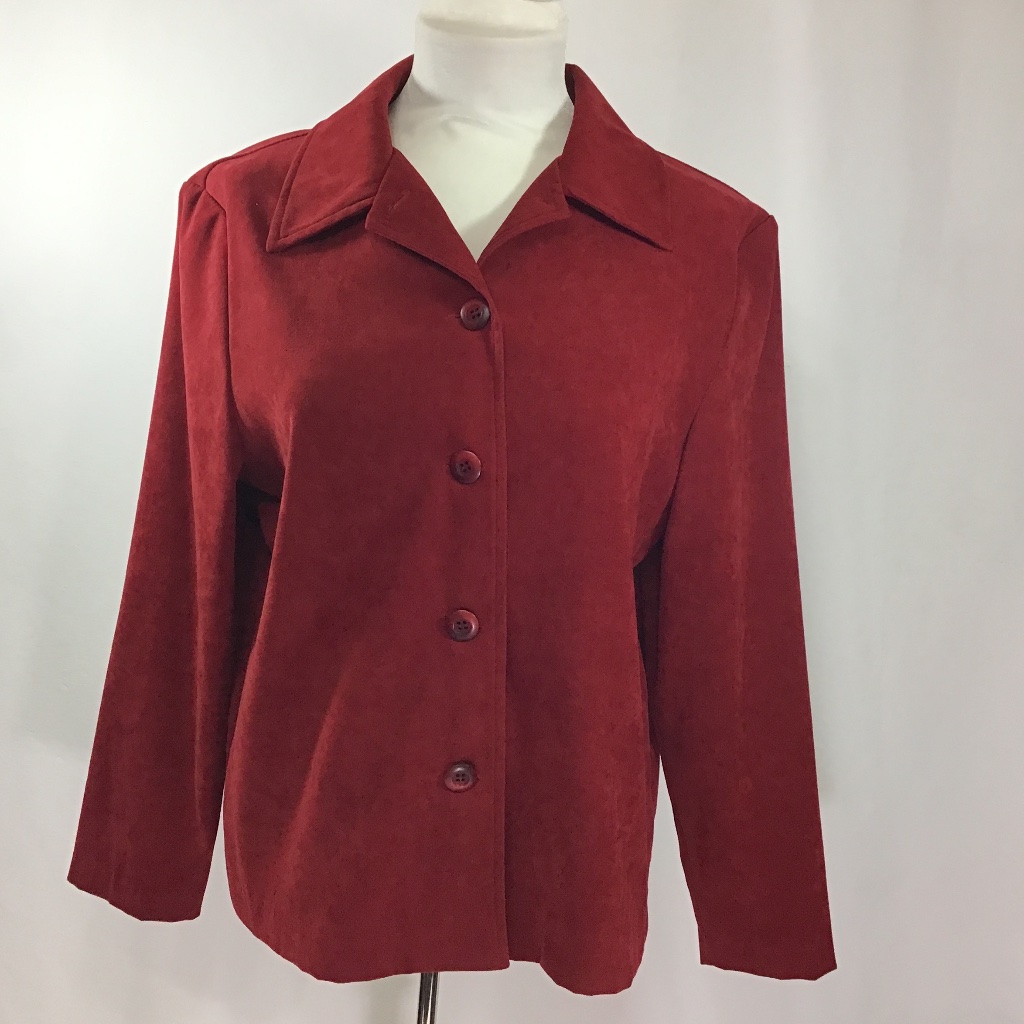 Briggs Red Button Down Jacket